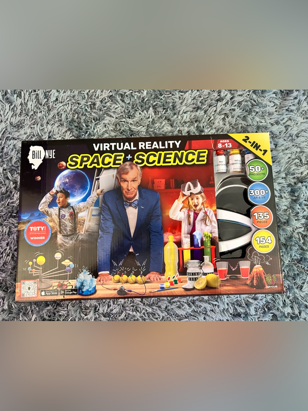 Bill Nye virtual reality space and science experiments